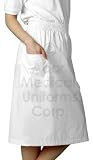 Adar Knee-Length A-Line Patch Pocket Skirt