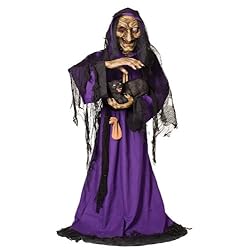 animated halloween witch