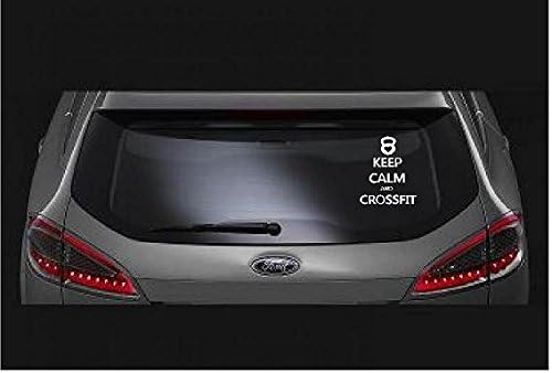 Keep Calm Crossfit,custom Vinyl Decal/bumper Sticker for Windows,cars,trucks,macbooks.etc.#98098