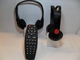 2 GM Headphones & Remote for Chevrolet Suburban, GMC Yukon, Cadillac Escalade, Uplander, Tahoe, Acadia, Buick Enclave, Pontiac Montana SV6, Terraza, Saturn Relay, Equinox, Silverado, Outlook, Traverse, Denali & More! (sku 92)
