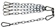 Heavy Bag Chain & Swivel Assembly (4 Snap Hooks)
