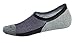 Spikerking Mens No Show Cotton Deodorant Anti Off Socks 3 Pack Crew Socks (Size:6-11) (One Size,Gray,Red,Sky blue)