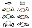 Flexcords Resistance Bands Set includes 6 Exercise Bands