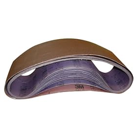3M 01442 4 x 24 120 Grit Sanding Belt (Pack of 10) by 3M
