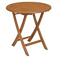 Strathwood Folding Hardwood Bistro Table