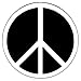 Peace Sign Hitch Cover - Fits 2" Hitch by Alfred Hitch