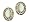 0.30 cts Genuine Oval Opal Earrings in 14k White Gold LIFETIME WARRANTEE