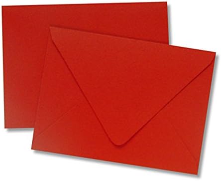 Red Gift Card Envelopes - 25 Pack