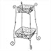 Wire Basket Plant Stand