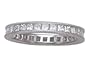 1.55 cttw Karina B(tm) Princess Diamonds Eternity Band LIFETIME WARRANTY