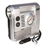 Slime COMP03 12-Volt Air Compressor with Gauge and Light (300 PSI)