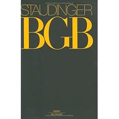 Kommentar zum B�rgerlichen Gesetzbuch mit Einf�hrungsgesetz und Nebengesetzen, Einleitung zum Sachenrecht; Paragraphen 854-882