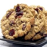 Gourmet Food : A Schmerty's 1 Dozen (14) Oatmeal Cookies with Dried Cranberries