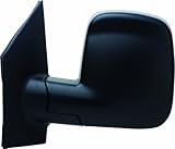 Fit System by K-Source 62096G Chevy Express Full Size Van/GMC Savanna Full Size Van Van 2003 to 2007 Driver Side Textured Black Manual Foldaway Function Replacement Flat Mirror