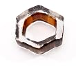 Hollow Murrine Ring