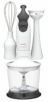 Kenwood Wizzard HB655 3-In-1 Hand Blender with Whisk, Chopping Bowl, 2 Speed, 400W