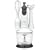 Kenwood Wizzard HB655 3-In-1 Hand Blender with Whisk, Chopping Bowl, 2 Speed, 400W