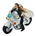 biker motorbike bride and groom Cake Topper wedding, anniversary etc