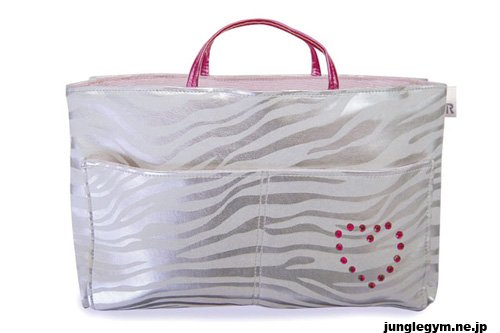 ルーキャリッジ/roo carriage　バッグインバッグ：Zebra/ゼブラ【ルートート/ROOTOTE】