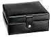 Wolf Designs Savile Row Genuine Leather Jewelry Box with Grooming Set #363402