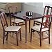 Scalloped Folding Table