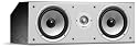 Polk Audio Monitor Series CS2 Center Channel Speaker (Single, Black)