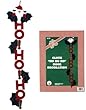 New Ho Ho Ho Cloth Banner Hanging Christmas Decoration