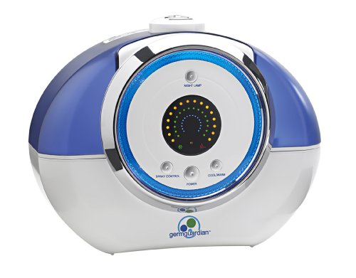 Germ Guardian H1600 Digital Ultrasonic Midsize Humidifier