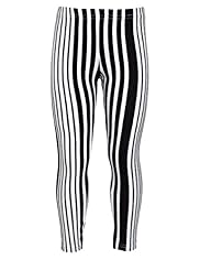 Cotton Rich Striped Leggings