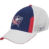 Reebok Columbus Blue Jackets Navy Blue 2008 NHL Draft Day Flex Fit Hat