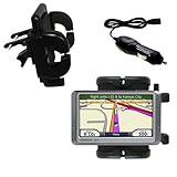 Garmin Nuvi 205 Auto Vent Holder with Car Charger - Uses Gomadic TipExchange