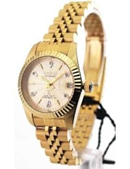 Ladies Goldtone Bracelet Watch
