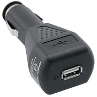 Black Rapid USB Car Charger for Microsoft Zune 120GB, Zune 16GB, Zune 80GB, Zune 4GB 8GB, Zune 30GB, Zune HD 32 GB, Zune HD 16 GB By GTMax