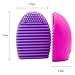 Queentools Makeup Brush Cleaner, Silicone Finger Glove Cleaning Tool for Cosmetic Makeup Brush, Pack of 5