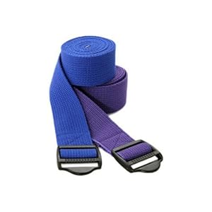 YogaAccessories (TM) 8' Cinch Buckle Cotton Yoga Strap
