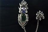 Katekyo Hitman Reborn Cosplay Costume Accessories - Vongola Thunder Finger Armor Ring Set