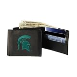 Michigan State University Embroidered Trifold Wallet
