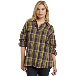 Buy Carhartt Ladies Midweight Flannel Button Front Shirt by Carhartt