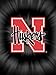 NCAA Nebraska Cornhuskers Tye Dye Raschel Throw Blanket