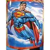 DC Superman Fleece Blanket Throw