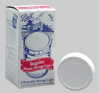 Jarden #1440036010 Ball 8PK Plastic Storage Cap by Ball Canning Lids