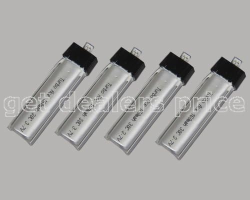 TA-1601S30: Li-Po 160mAh 3.7V 30C Battery (x4) for Blade mCX/mCX2/mSR/nCP X/NanoCPX/NanoQX