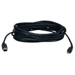 25ft. FireWire IEEE 1394 / i.Link 6Pin to 4Pin Black Cable