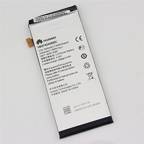 3.8v 2000mah Original Huawei P6 Battery with Tool P6-c00 T00 U00 Hb2742a0ebc Bateria