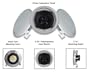 Acoustic Audio R191-3PKG (3) 200 Watt In-Wall/Ceiling Home Speakers