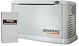 Generac Guardian Series 5744 20,000 Watt Air-Cooled Propane/Natural Gas Powered Home Automatic Standby Generator with Aluminum Enclosure (CARB Compliant)
