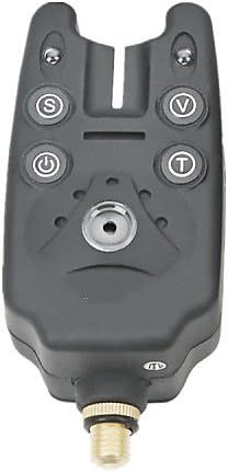 Bob-home 1pcs Carp Fishing Alarm Carp Fishing Bite Indicator Suit For Carp Fishing Rods Excluding Battery , black