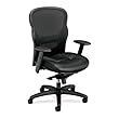 High-Back Chair, 27-5/8"x26-3/8"x46-1/2", Black