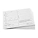 Pet, Dog, Cat Grooming Customer Clip Cards (100 Pack Thick 8 X 5 inch Professional Profile Kennel Record Care Service Card)