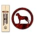 Greater Swiss Mountain Dog Wind Chimes X-SMALL Copper Vein